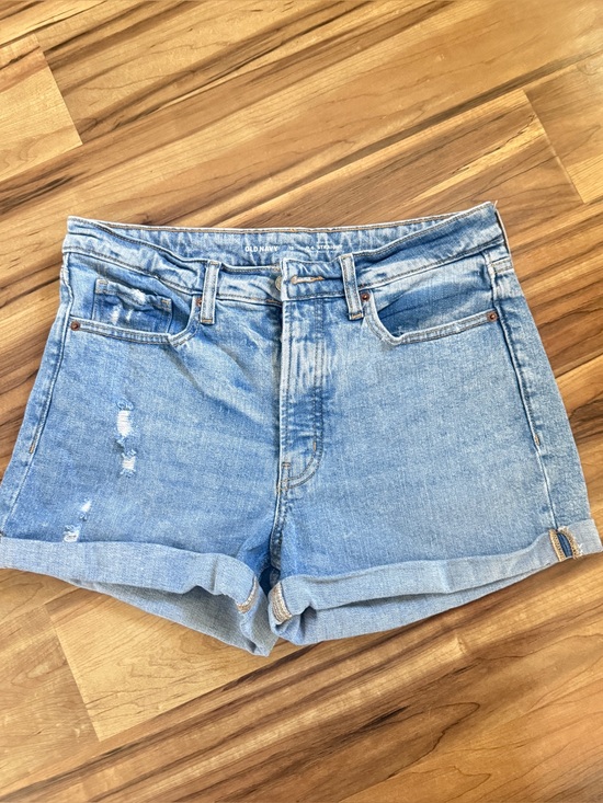 Old Navy Pants - Old Navy High-Rise O. G. Straight Jean Shorts (Size 12)